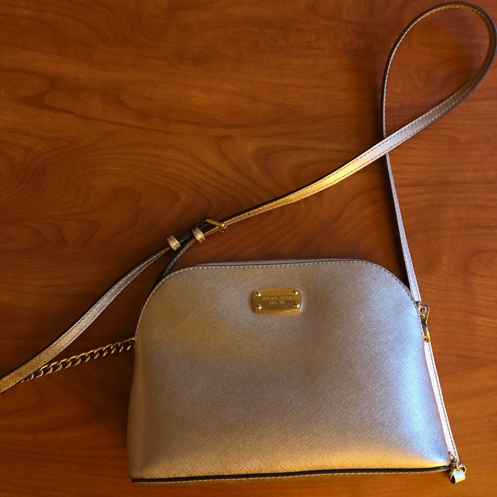Gold Michael Kors crossbody